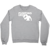 pump gym training bodybuilding workout keepfit weightlifting Crewneck Sweatshirt
