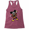 mickey mouse trap Racerback Tank