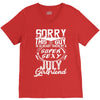 This Guy Is Taken By A Super Sexy July Girlfriend V-Neck Tee