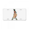 go vegan 6 License Plate