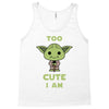 too cute i am Tank Top