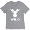 wild animal funny V-Neck Tee