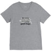 hunting giant hogs V-Neck Tee