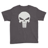 the punisher skull head Youth Tee