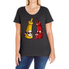 it's only ketchup Ladies Curvy T-Shirt