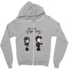 you stole my heart 3 Zipper Hoodie