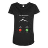 Call From Mountains Maternity Scoop Neck T-shirt