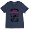 I Have A Pretty Granddaughter Gun A Shovel And An Alibi V-Neck Tee