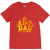 kind dad in the grill V-Neck Tee