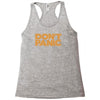 don't panic Racerback Tank