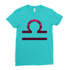 libra logo Ladies Fitted T-Shirt