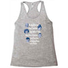 angry doctor Racerback Tank