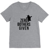 zero bothers given V-Neck Tee