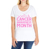 breast cancer awareness month Ladies Curvy T-Shirt