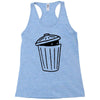garbage ghost Racerback Tank