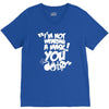 im not wearing a mask you V-Neck Tee