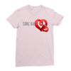 Come Baby Ladies Fitted T-Shirt