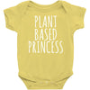 plant based princess Baby Onesie