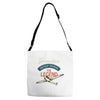 grandpa the pilot the myth the legend Adjustable Strap Totes