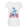 shining jack Maternity Scoop Neck T-shirt