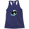 drooly snake slug thing Racerback Tank