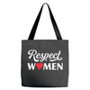 Respect Women Tote Bags