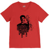 fear face V-Neck Tee