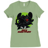 nick night fury Ladies Fitted T-Shirt