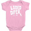 loded diper Baby Bodysuit