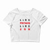 LIKE FATHER LIKE SON Crop Top