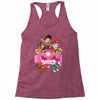 paw patrol birthday girl mom Racerback Tank
