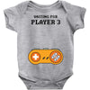 Waiting for Player 3 Gamer Baby Bodysuit