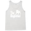 the dogfather  nerd retro der pate godfather fun Tank Top