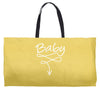 baby belly Weekender Totes