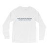 dumb people Long Sleeve Shirts