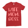 wife boss mom Ladies Fitted T-Shirt