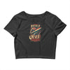 never surrender Crop Top