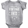 original parts vintage established 1972 perfectly aged Baby Bodysuit