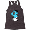 tobias smurf Racerback Tank