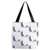 Patriotic T-Rex Tote Bags