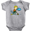 part time job   aquarium Baby Bodysuit