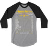Cancer Facts Zodiac 3/4 Sleeve Shirt