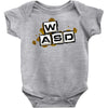 gamer wasd Baby Bodysuit