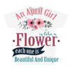 An April Girl Like AFlowers All Over Men's T-shirt