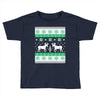 reindeer christmas ugly sweater Toddler T-shirt