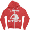 camping is intents Zipper Hoodie