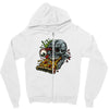 pizzaskull sticker original Zipper Hoodie