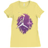 space jam jordan Ladies Fitted T-Shirt
