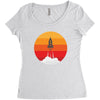 Rocket Women's Triblend Scoop T-shirt