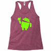 android eats apple Racerback Tank